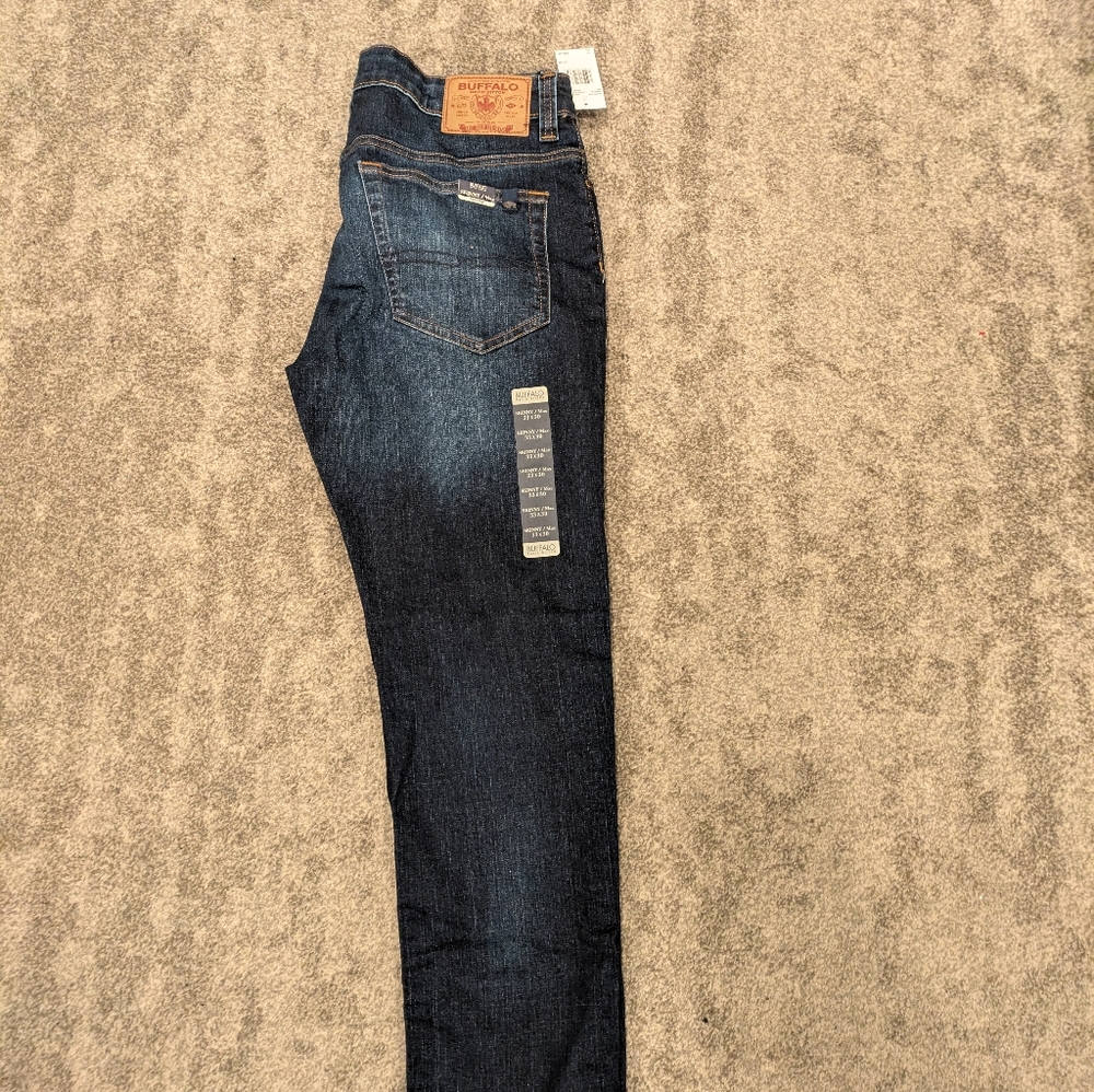 Buffalo David Bitton Blue Skinny Jeans. New with tags 33x30